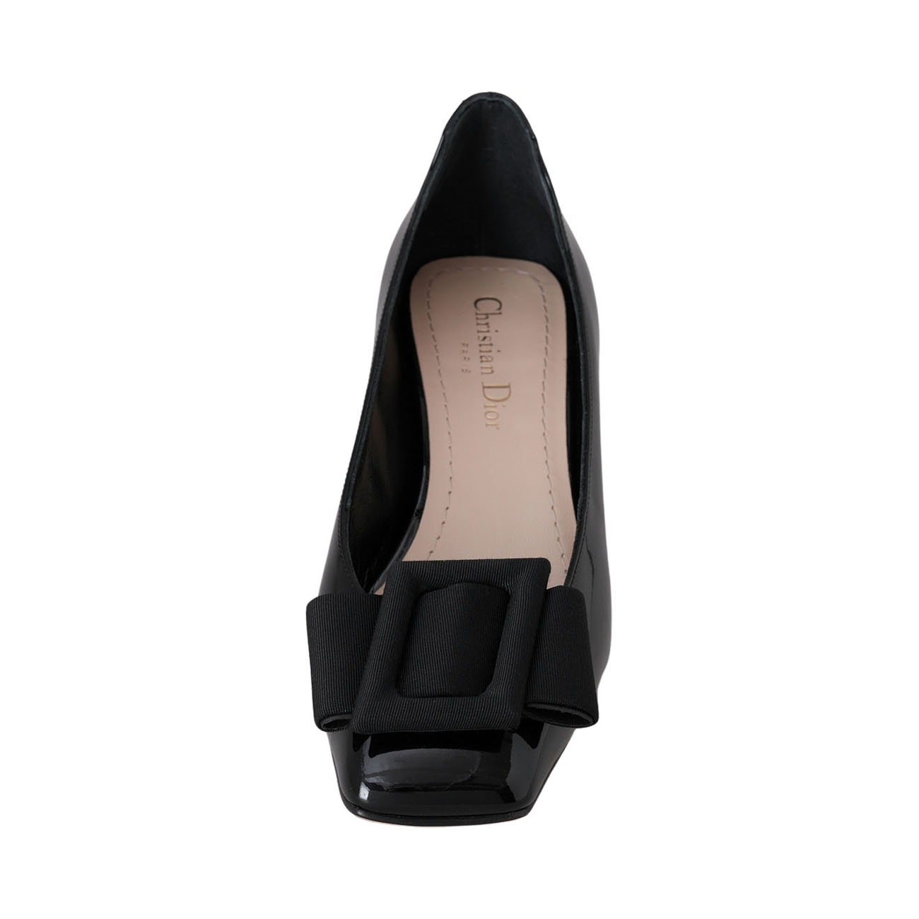 CHRISTIAN DIOR(USED)크리스찬디올 아이들 페이던트 발레리나 펌프스 힐 #37